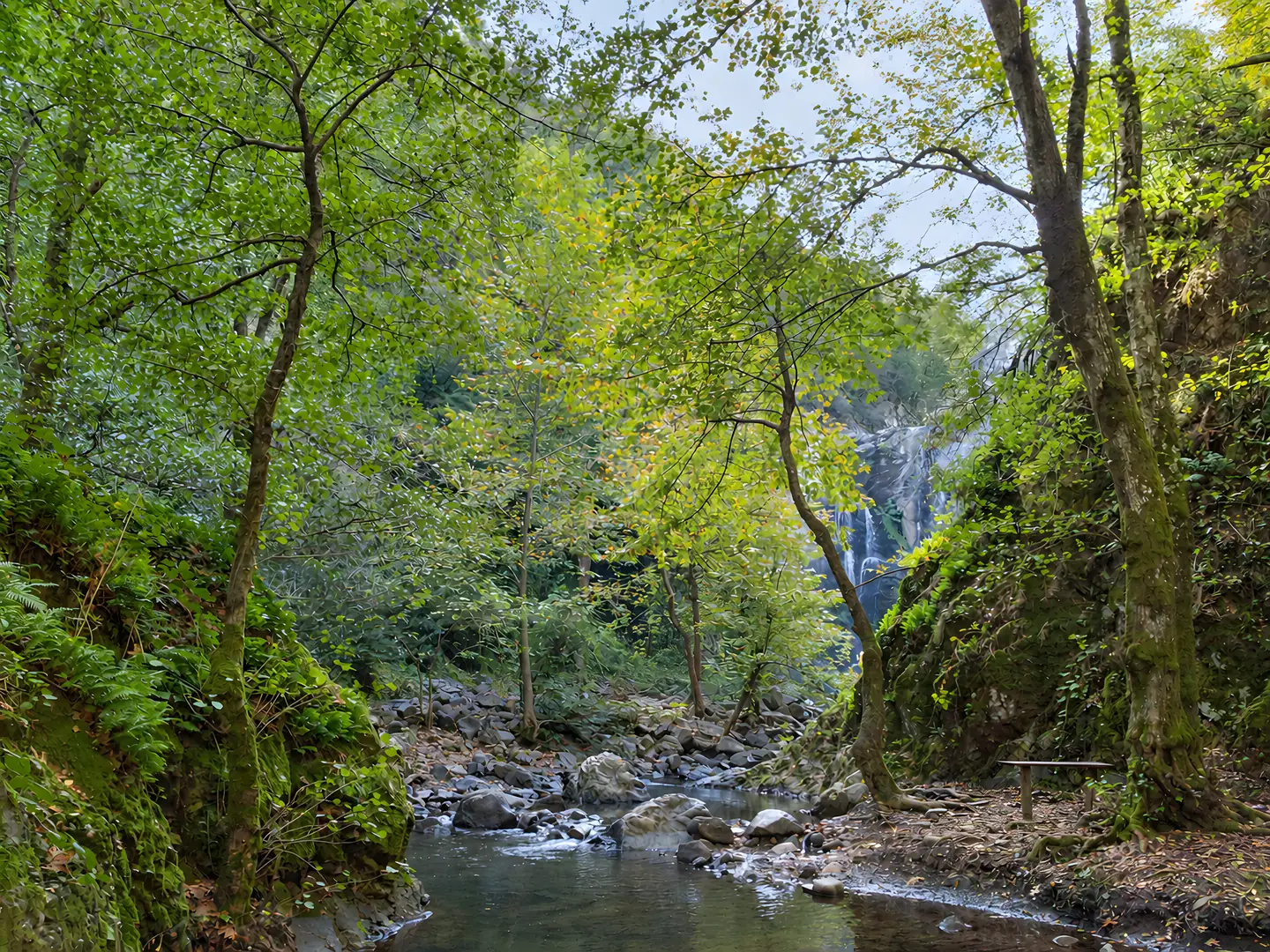 Sudüşen Şelalesi, Termal yakınları